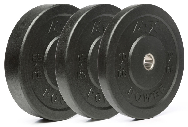 Bild von ATX - Rough Full Rubber Bumper Plate - schwarz