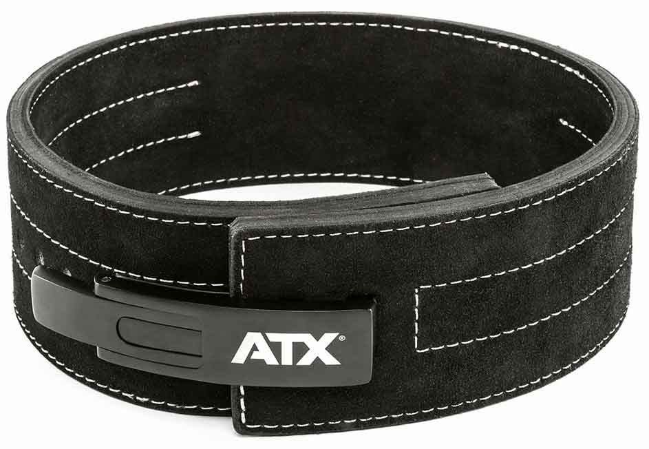 Bild von ATX Power Belt Clip, Veloursleder, schwarz, Größe S - XXL