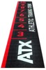 Bild von ATX Speed Track - Kunstrasen - schwarz im Abmaß 10 m x 1,3 m  - auf Rolle