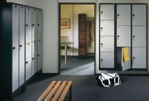 Bild von Fächerschrank S 3000  Evolo 3 Abteil