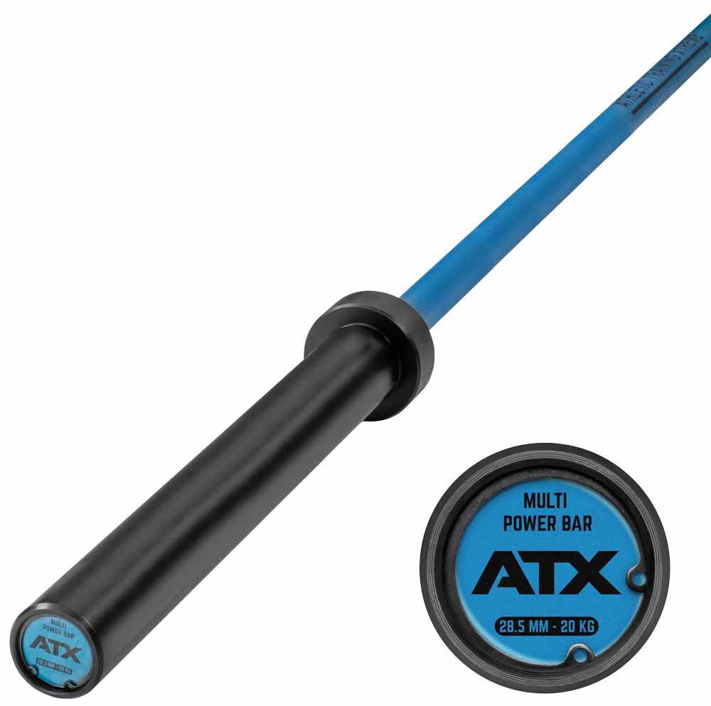 Picture of ATX Cerakote Multi Bar Steel Blue - Langhantelstange in Steel Blue