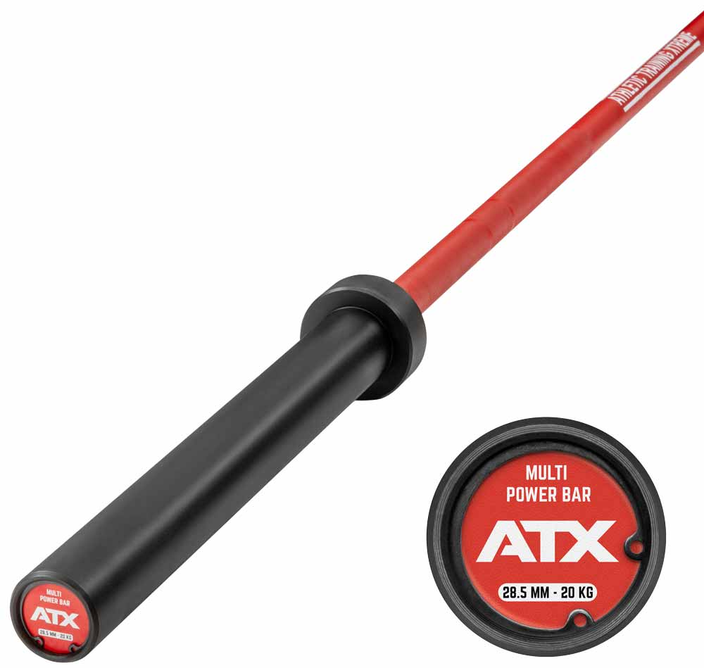 Picture of ATX Cerakote Multi Bar Fire Red- Langhantelstange in Fire Red