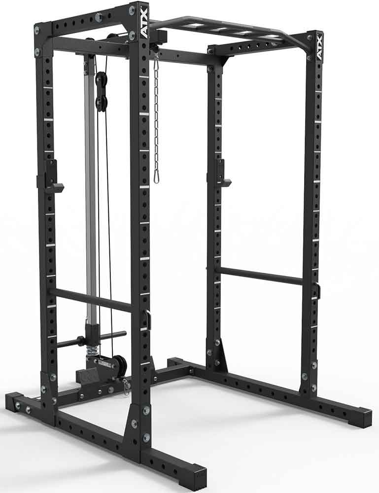Bild von ATX Power Rack – Komplettstation-610 mit Plate Load Latzugstation Höhe 198 cm