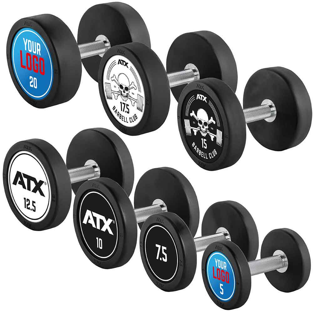 Picture of PRO-Style – Rubber Dumbbells - Customer - Hantelsatz 5-50 kg