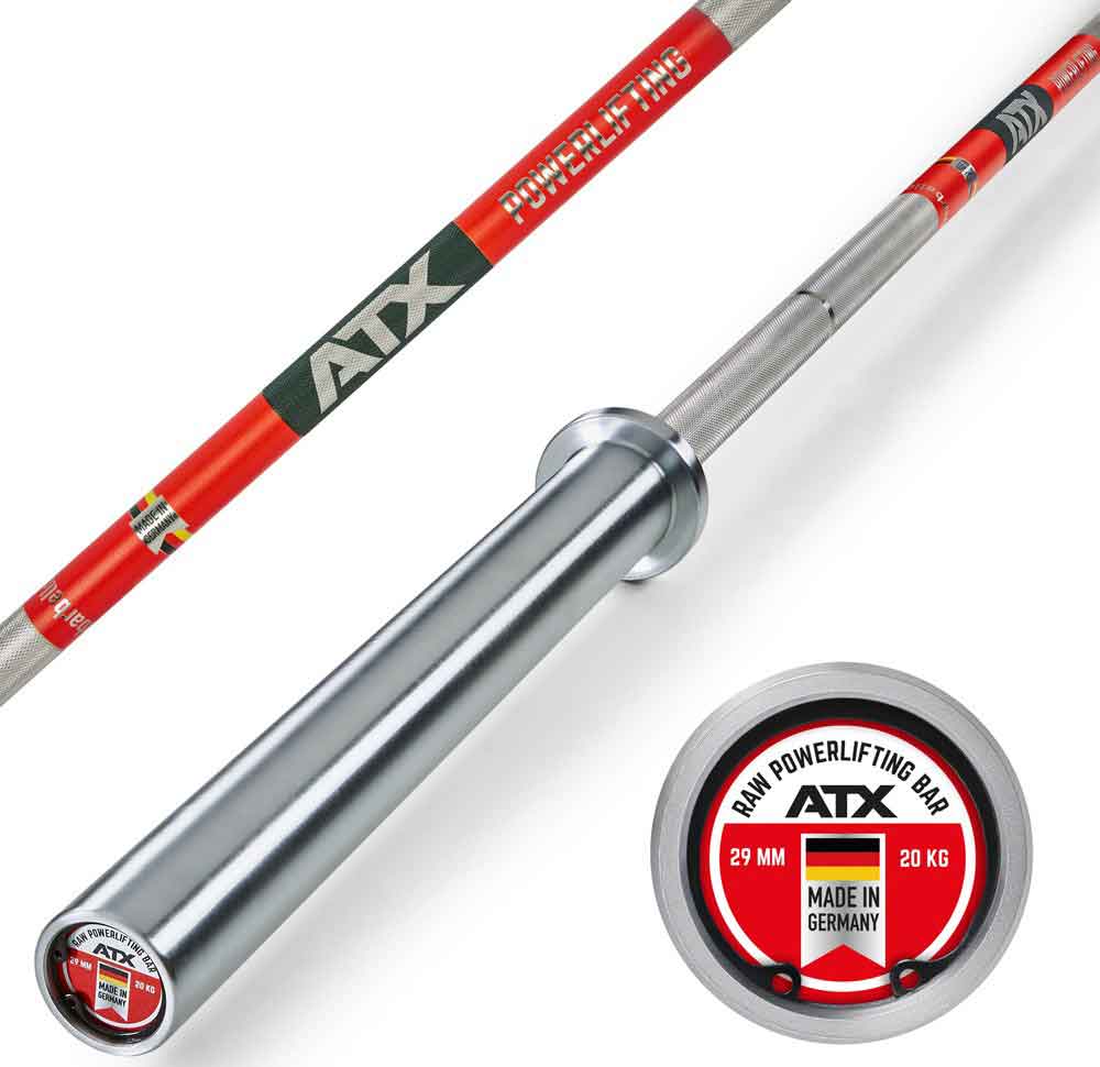 Picture of ATX - XTP Raw Powerlifting Bar - Typ 400 - Made in Germany!