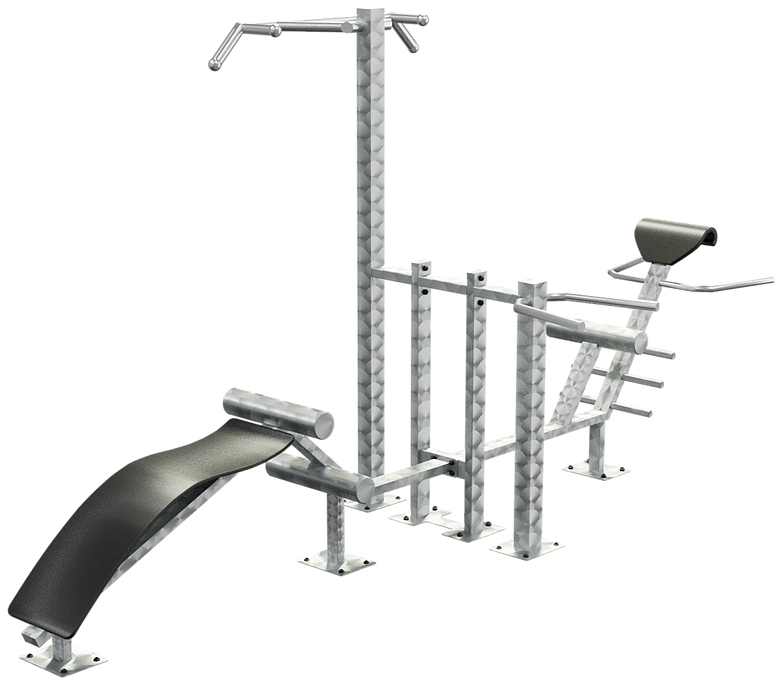 Picture of IVE MULTI FUNCTIONAL RACK - Outdoor Fitness Gerät