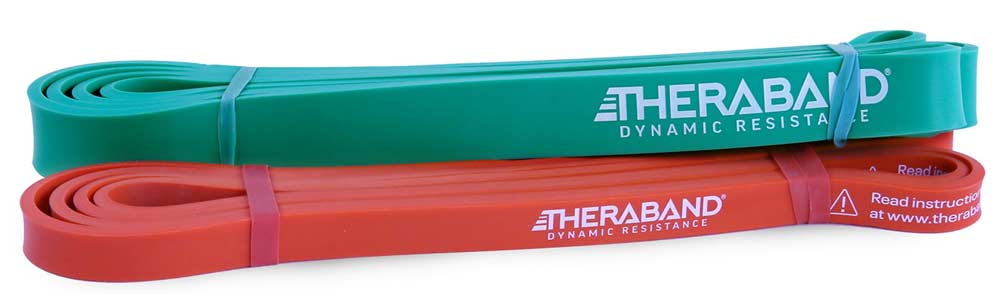 Bild von TheraBand High Resistance Band 2er-Set leicht