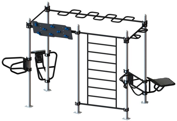 Bild von Outdoor Functional Training Station for up To 9 Users 30-03860-С1-0003