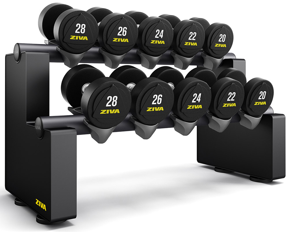 Bild von ZIVA - HORIZONTAL DUMBBELL RACK FOR 5 PAIR