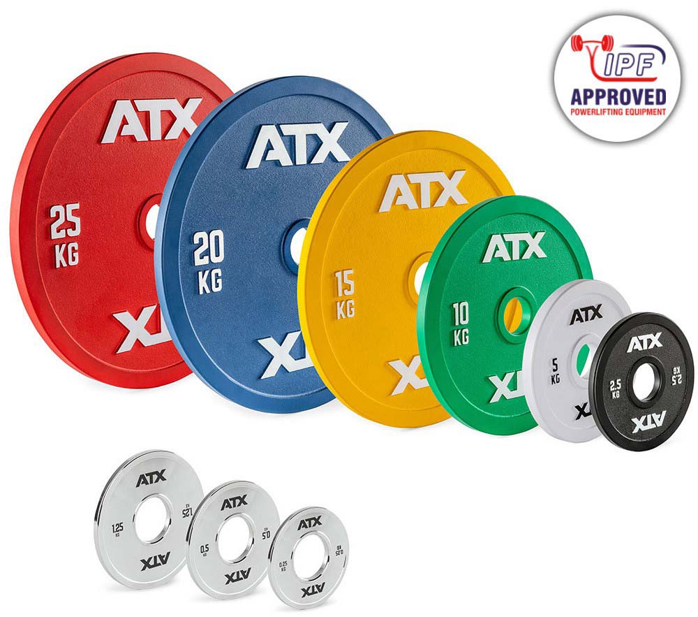 Bild von ATX Calibrated Steel Plate RL kalibrierte Hantelscheiben