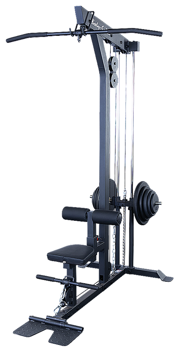 Bild von Body-Solid Latzug & Ruderstation Black-Edition
