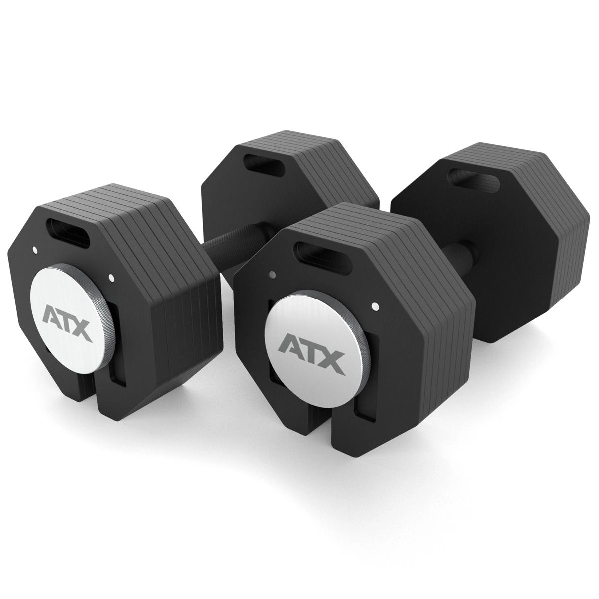 Bild von ATX Octa Dumbells - Verstellbare Kurzhantel - 2 x 36 kg